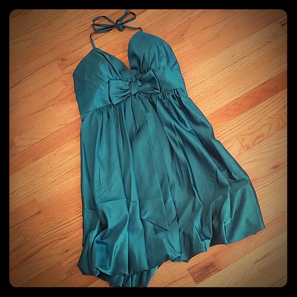 Teal Prom Dress
